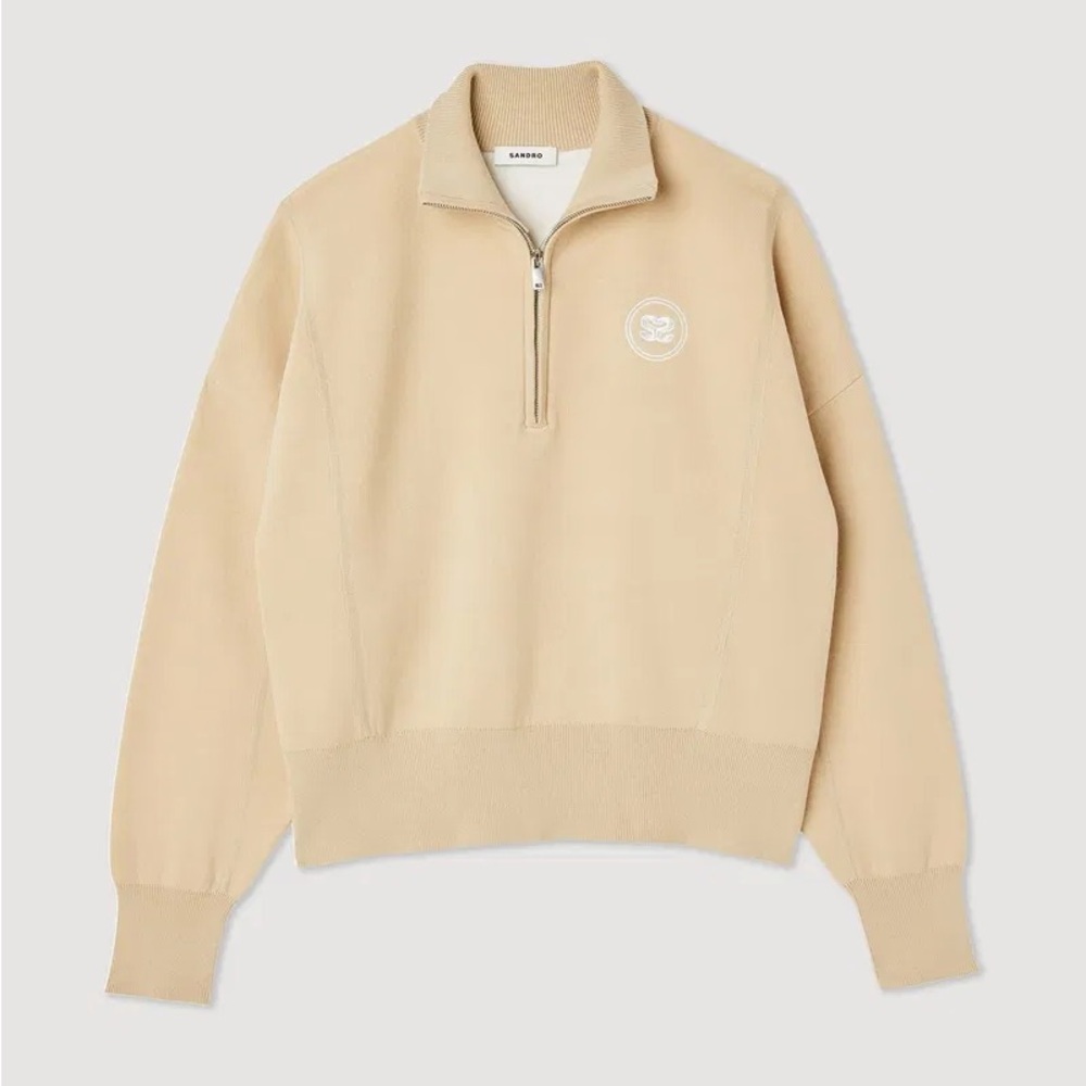Half-zip jumper